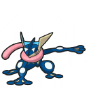 Greninja pixel sprite